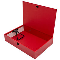 Pukka Foolscap Box File: Red